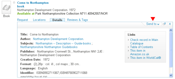 NELSON's Details area