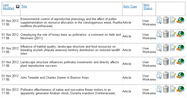 Multiple DOI imports in NECTAR