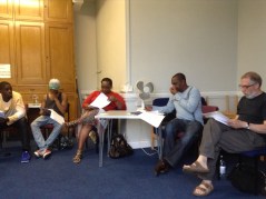 Ukaegbu, Hollingum and the cast