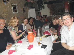 SOTA Postgraduate Conference Meal at Les Olives, 19 September 2013