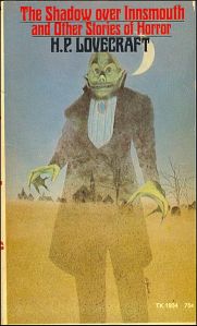 H. P. Lovecraft,  'The Shadow over Innsmouth' (Scholastic Books, 1971) Wikimedia Commons.