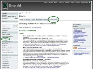 Emerald case studies