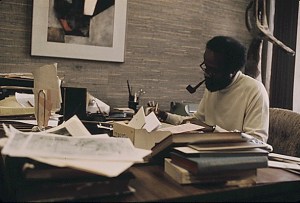 Lerone Bennett, Editor at 'Ebony' Magazine (Wikimedia Commons)