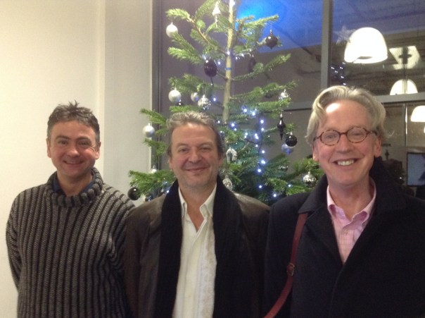 Professor Richard Canning, Professor Nick Groom and Associate Professor Charles Bennett.