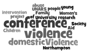 Domestic violence conference wordle