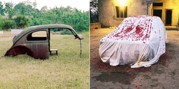 My Granddad's Car - Diptych (Sayed Hasan)