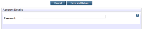 NECTAR password form