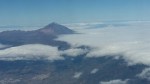 Tenerife from the plane