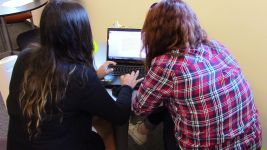 students writing image